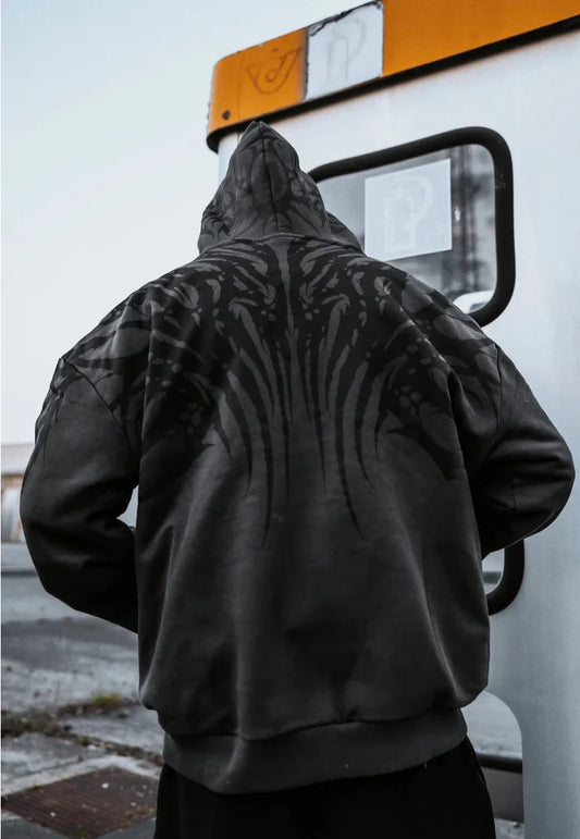 Necroblade Heavy Oversized Black - Hoodie