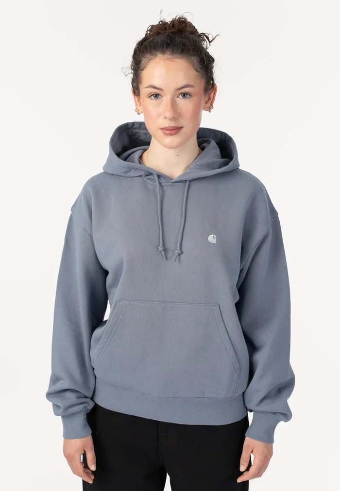 W' Hooded Casey Shady Blue/Silver - Hoodie